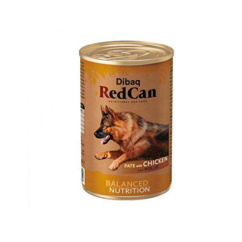 Dibaq Red Can Lata Pate De Pollo Para Perros