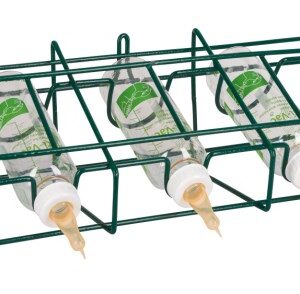 SOPORTE PARA 5 BIBERONES CORDEROS PLEXIGLAS 500cc