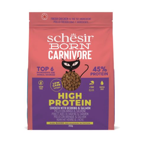 SCH DRY BORN CARNIVORE POLLO Y ARENQUE 1,25 KG