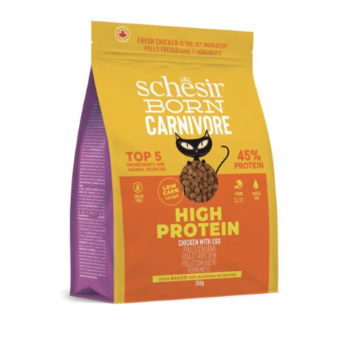 SCH DRY BORN CARNIVORE POLLO Y HUEVO 1,25 KG
